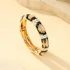 Gold-black and white
