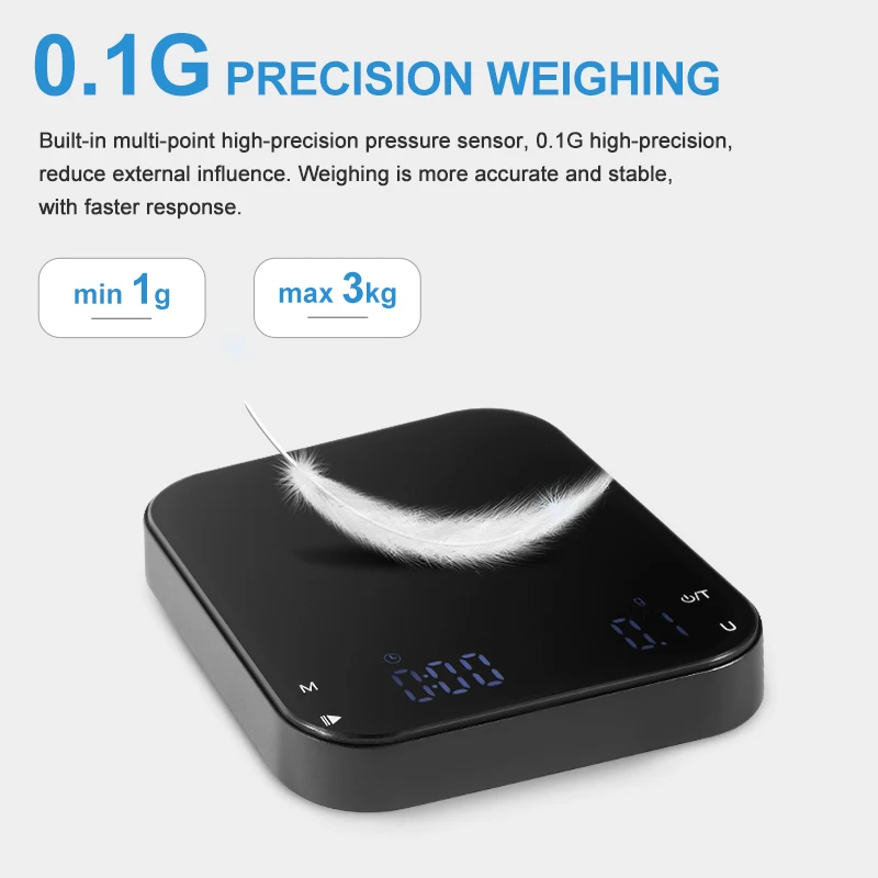 High Quality Mini Coffee Scale with Timer