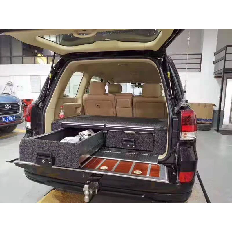 Unity Car Drawer Rear Cargo Storage Box for Toyota Land Cruiser