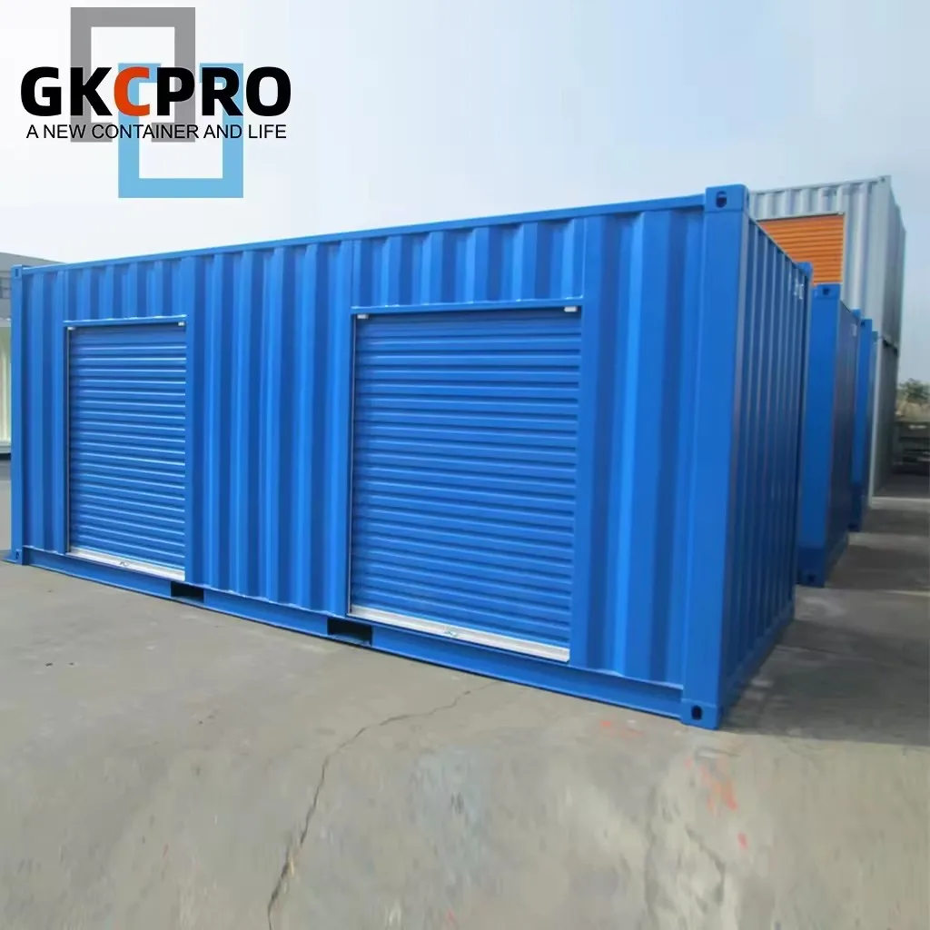 Large Self Storage Units Heavy-Duty Construction Shipping Container with Side Door