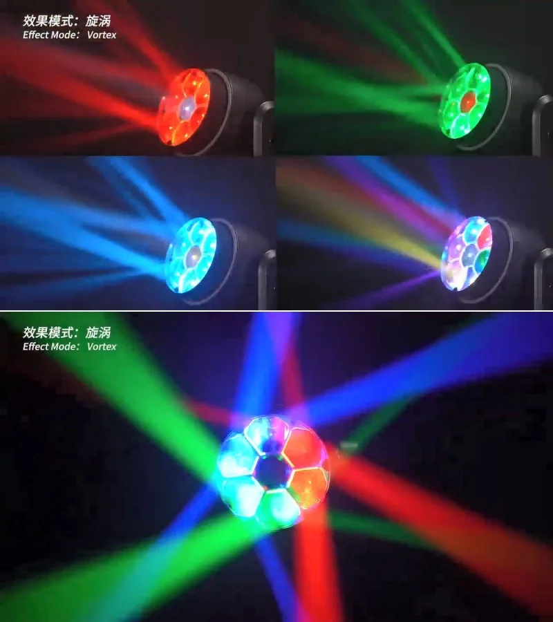 DMX Mini 7x40W Bee Eye Pixel Stage Light Strip 7x40 RGBW LED Zoom