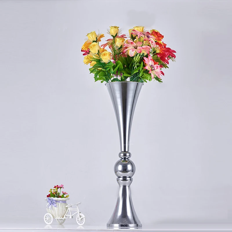 Cheap Price Wedding Metal Gold Centerpieces For Wedding Table Flowers Wedding Decoration Table