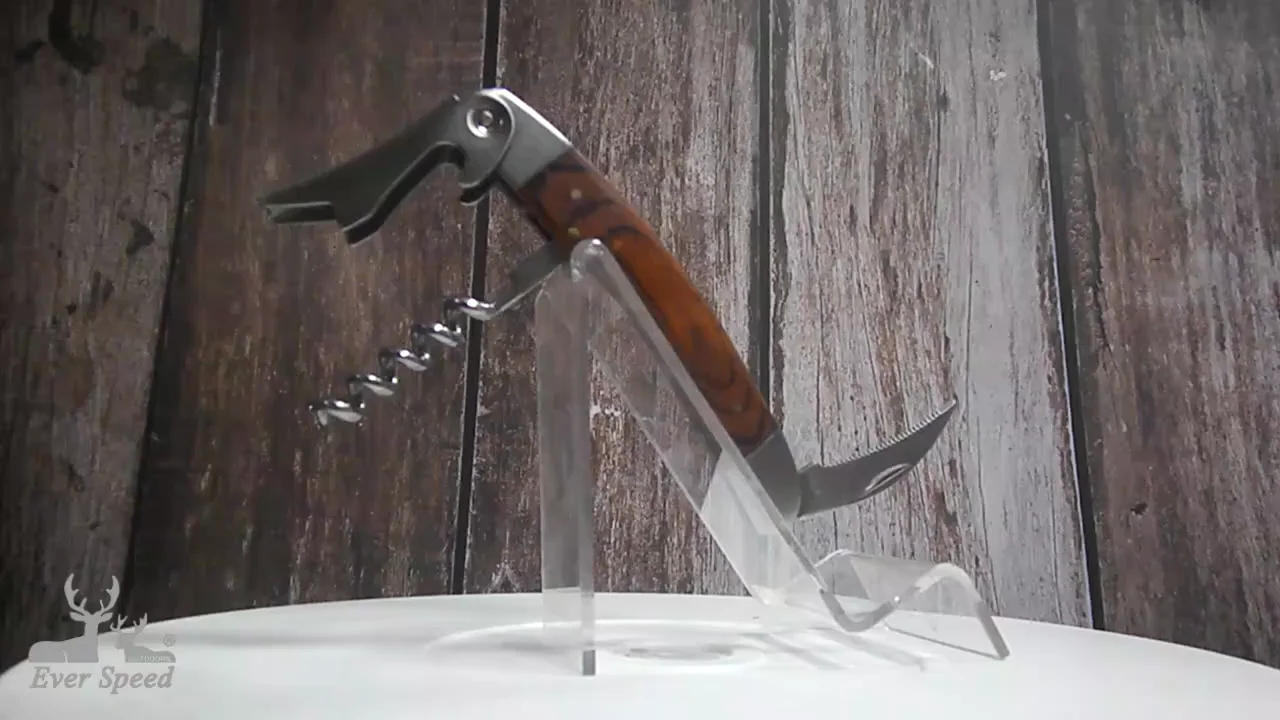 Fancy Wood Promotional Can Bottle Jar Opener Corkscrew Buy Jar Opener