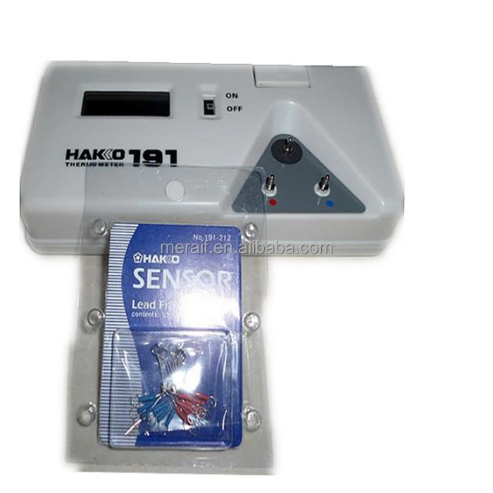 digital temperature sensor 9v power max 700 measuring range fast response high precision mini solder tip thermometer FG100
