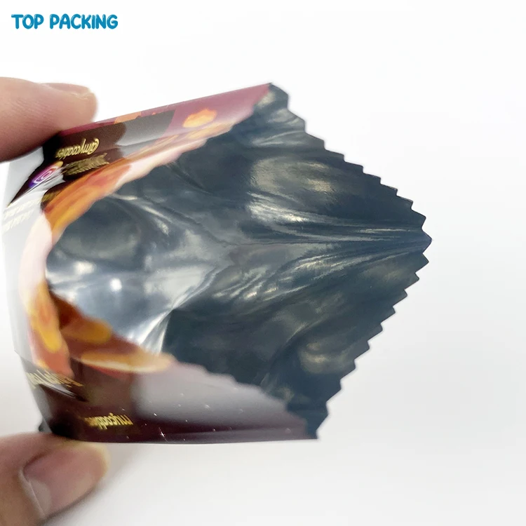 Custom Printed Food Grade Back Side Sealed Sachet Snack Energy Bar ...