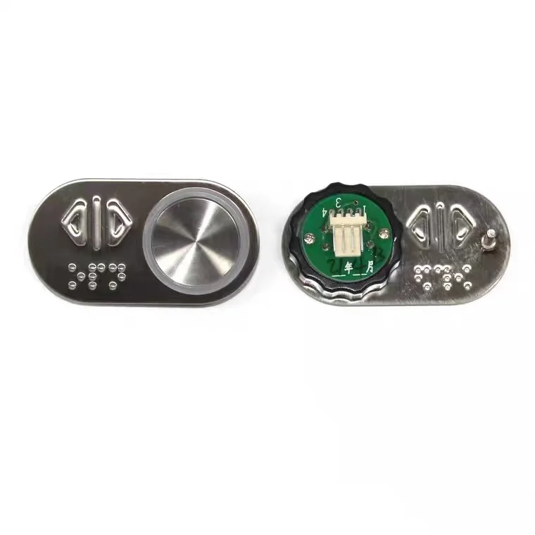 Elevator with Braille Original Button Words