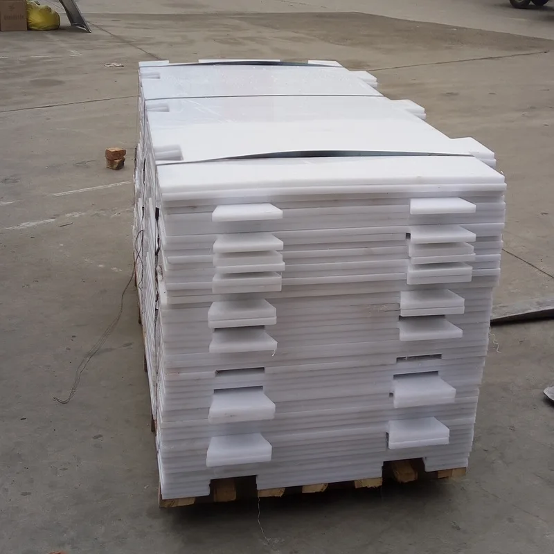 UHMWPE 4*8 Mobile Synthetic Ice Rink Skating Board Polyethylene HDPE Plastic Hockey Rink Board manufacture
