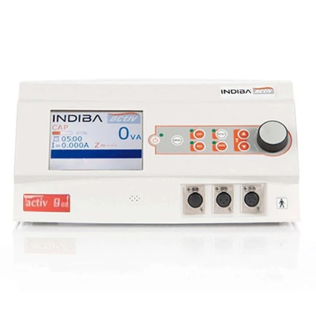 Indiba 448khz CET RET Smart Diathermy Machine Indiba Tecar Physiotherapy Radio Frequency ER45 Body Shaping