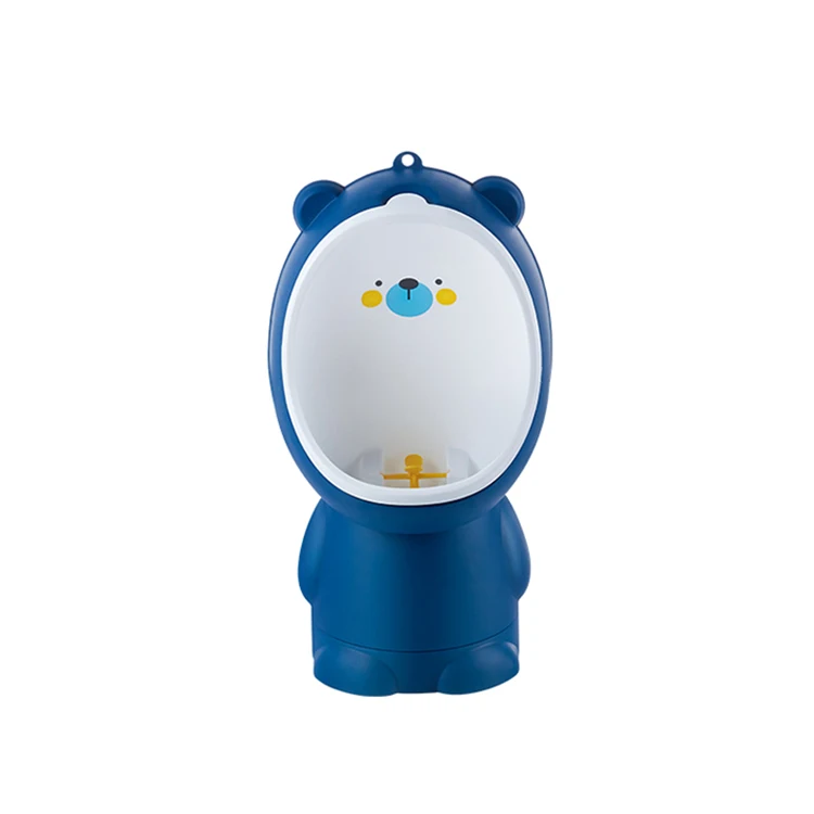 Plastic Urinal Bucket Bear Pattern Designs Potty Training 3adjustment Boys Pee Trainer