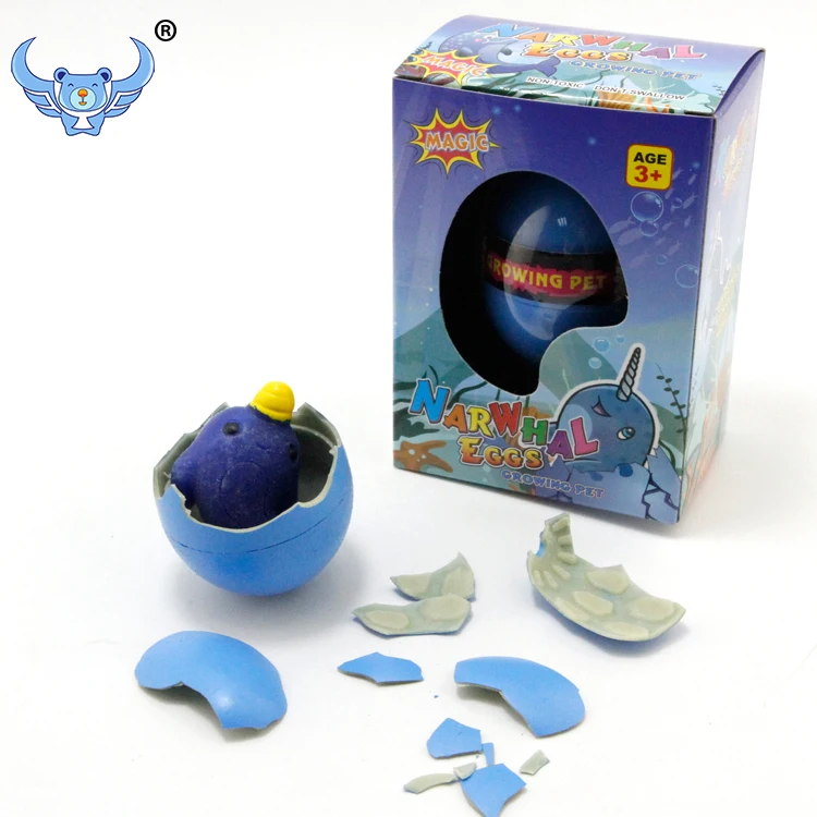 Hatching Growing Toy Magic Hatching Water Growing Pet Whale Eggs Dino Egg Toys for Kids