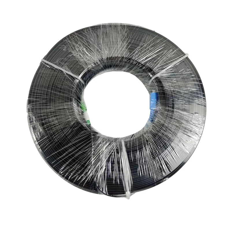 Mini Sc FTTH Fiber Optic Preconnectorized Mini SC Drop Cable Precon Head to SC ...