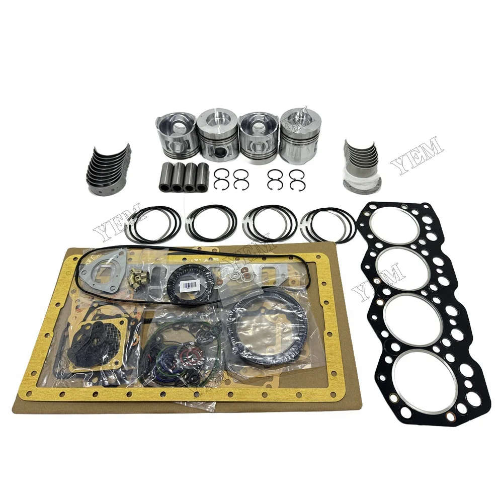 S4K Overhaul Rebuild Kit (No Liner No Valve) S4KT for Mitsubishi CAT E120B E312 E320