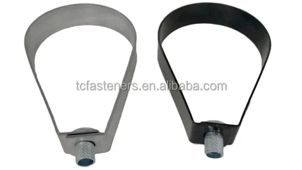Pear Pipe Fastener Clamp for Loop Hanger 1/2-8" Swivel Pear Pipe ...