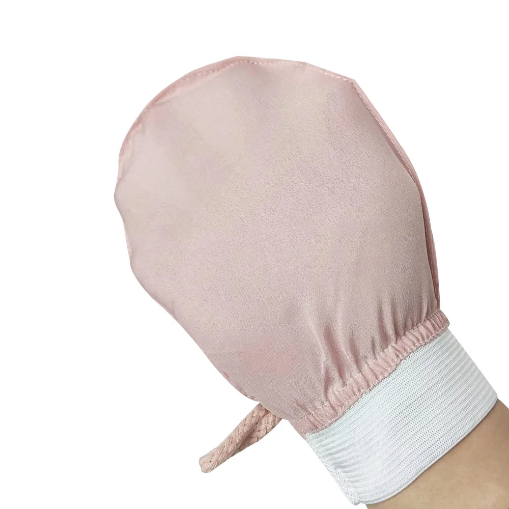 Luma Turkish Silk Glove Glow Skin Bath Exfoliating Glove Hammam  Exfoliating Glove