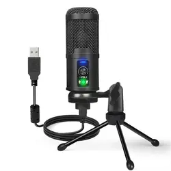 J.I.Y BM-65 Network Monitor Recording Microphone For Computer Karaoke Studio Microphone Use