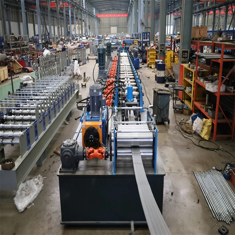 Automatic Multiple Size Slotted Strut Channel PV Photovoltaic Support Solar Panels Mounting Systems Bracket Roll Forming Machine