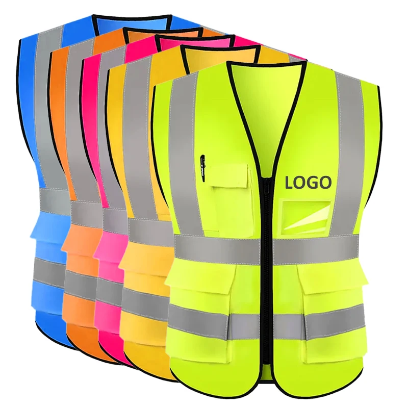 safety vest color reflective jacket