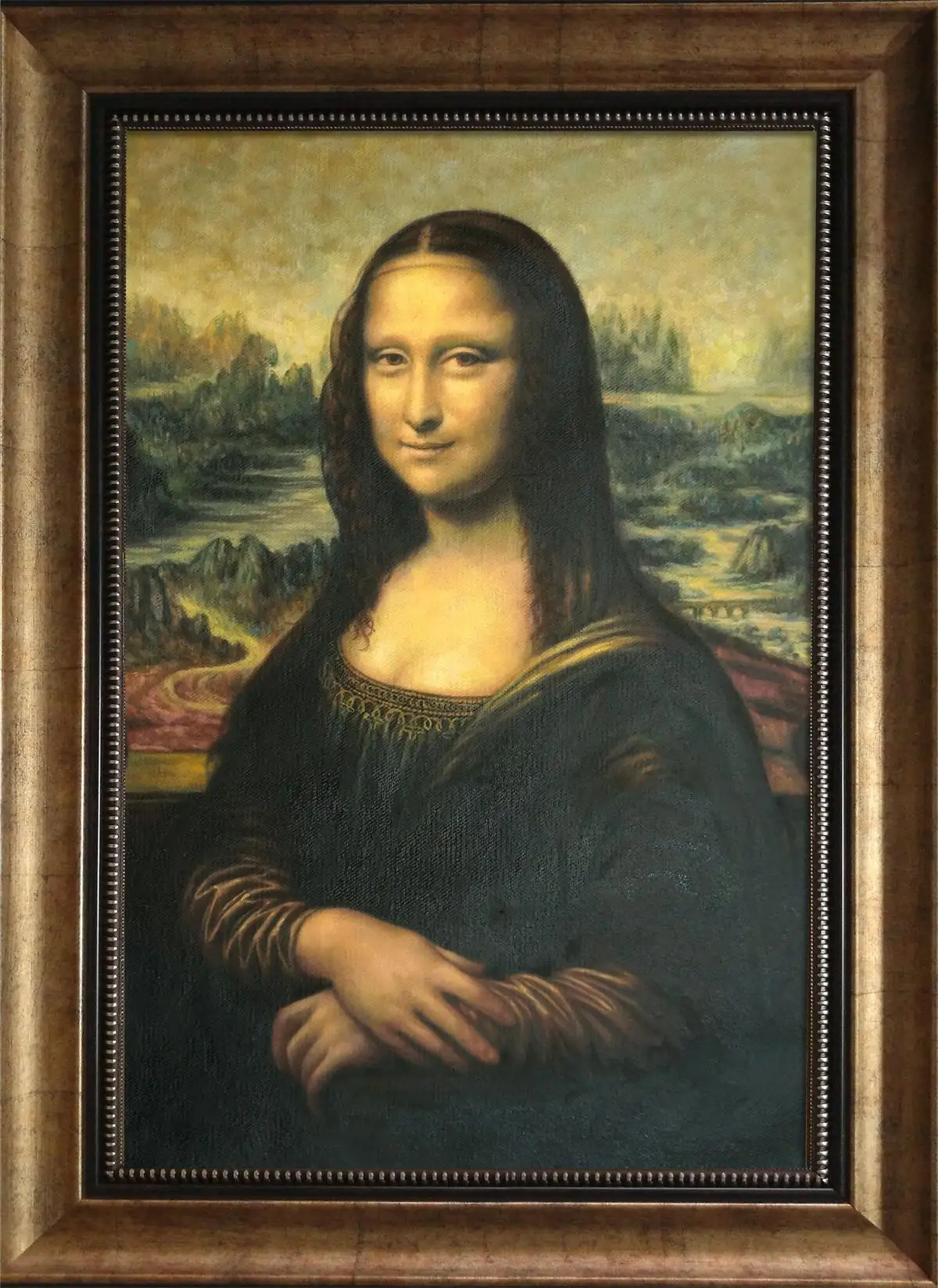 モナリザ油絵 Yahoo!オークション - レオナルド・ダ・ヴィンチ 作 「モナリザ