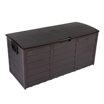 Hot Sale 290L/76Gal Outdoor Furniture Garden Weatherproof  Plastic Lockable Deck Storage Box