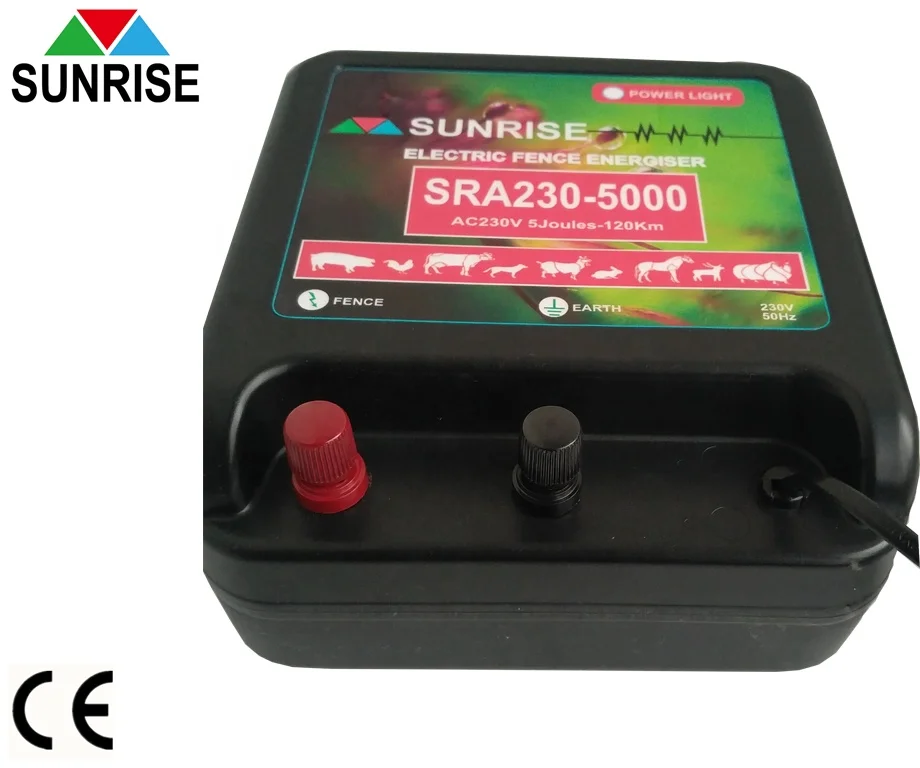 The Most Powerful 120 KM Guard Electric Fence Energizer with Waterproof Eco-Friendly Design and 3D Modeling Service