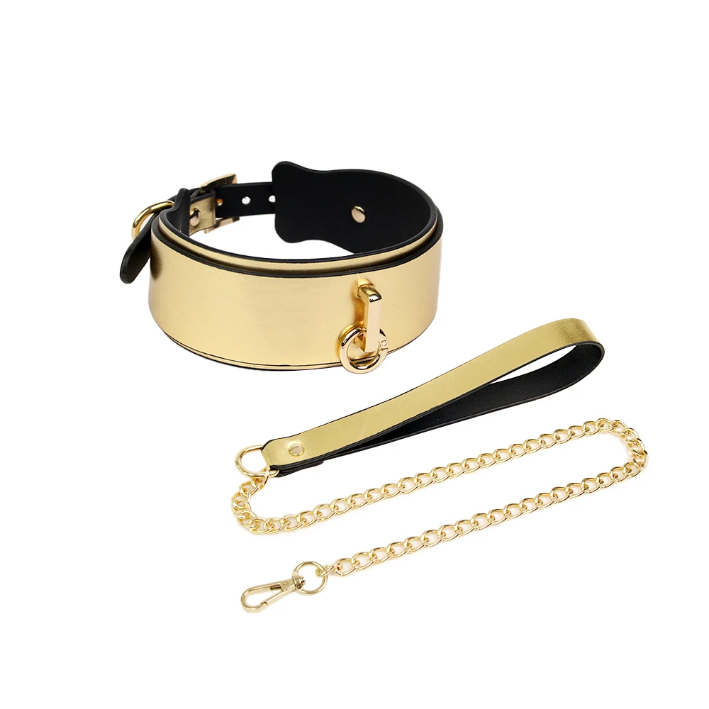 Luxury Gold Bondage Gear BDSM Set for Couples & Singles