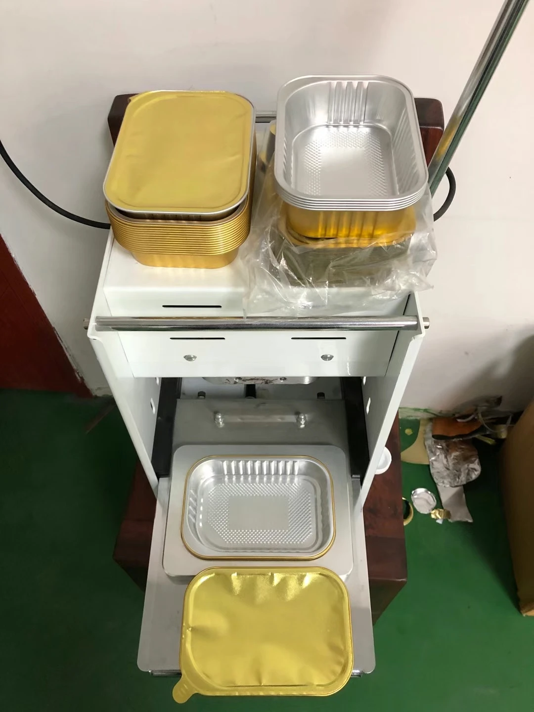 Manual Semi Automatic Heat Seal Machine for Coated Aluminum Foil ...