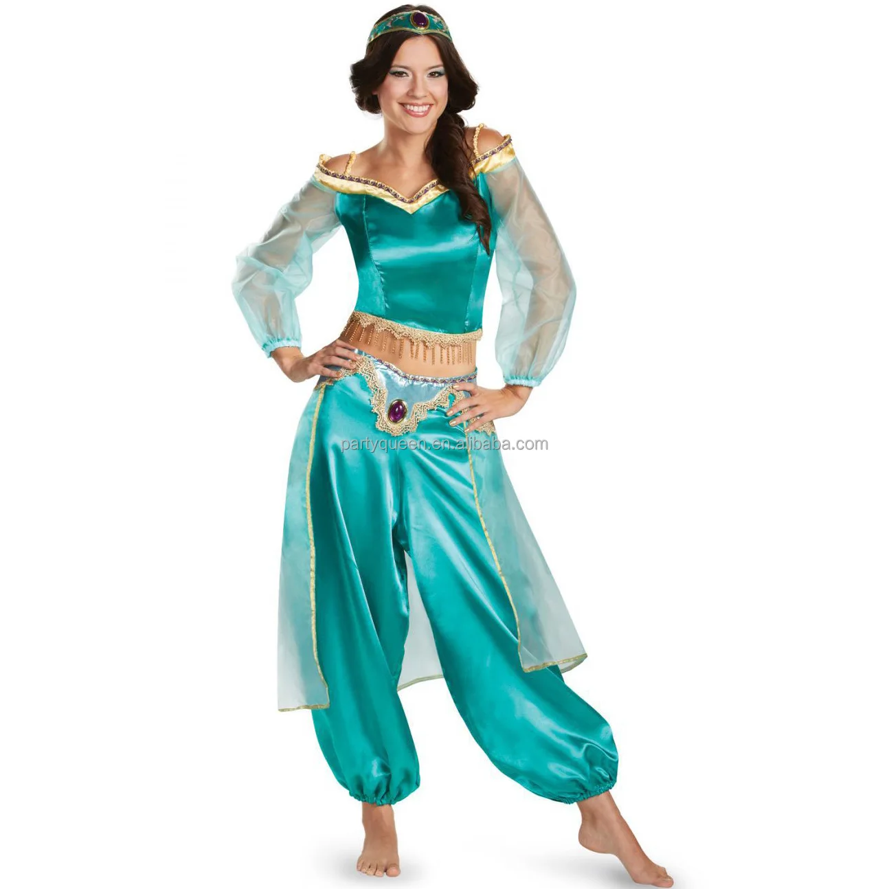 Jasmine Costume For For - Buy Princess Jasmine Costume ,Aladdin Jasmine Costume,Aladdin Costume For Halloween Product on Alibaba.com