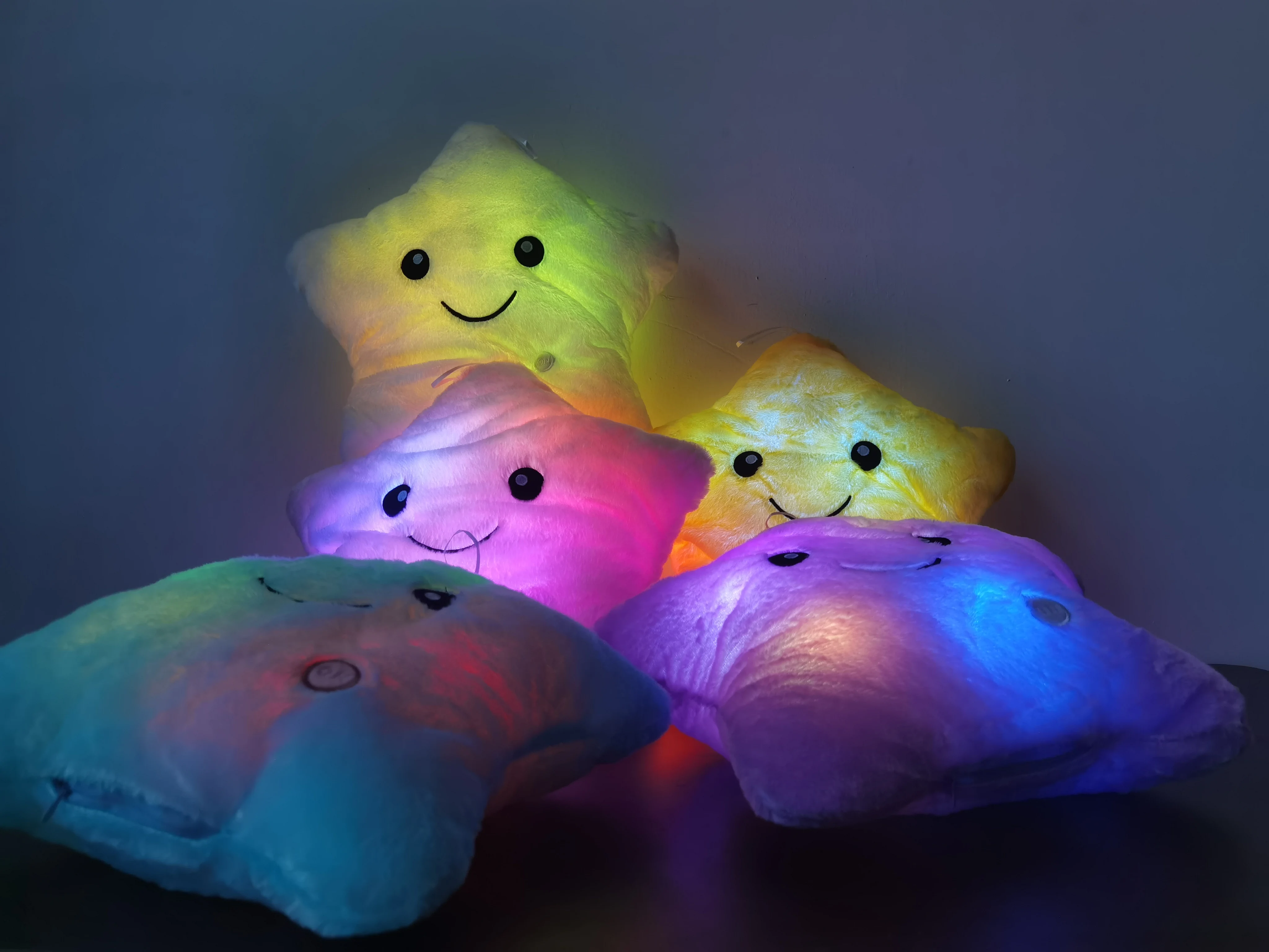 luminous star pillow