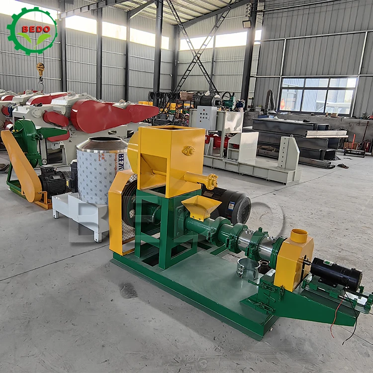 Floating Fish Food Feed Extruder Manufacturing Machinery Granule Making Pet Food Pellet Mill Making Machine for Fish