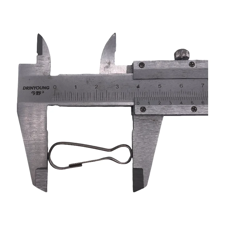 40mm Nickel Plated Rope Clip Metal Hook Lanyard Hook Clip Keychain Camping Clasp