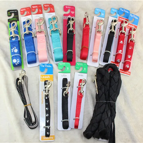 Luxury Vegan Leather Pet Collar Airtag Dog Leash Faux Leather Dog