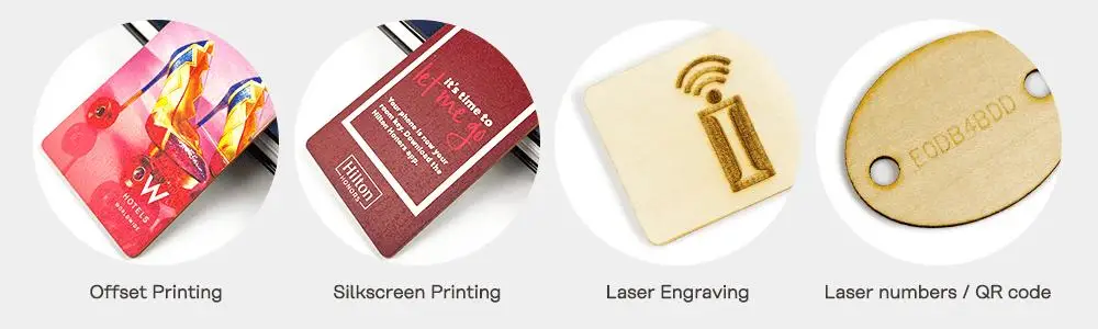 Custom Eco-friendly Wood RFID Key Tag NFC Wooden Keychain N-TAG 213 N-TAG 216 NFC Wood Keytag