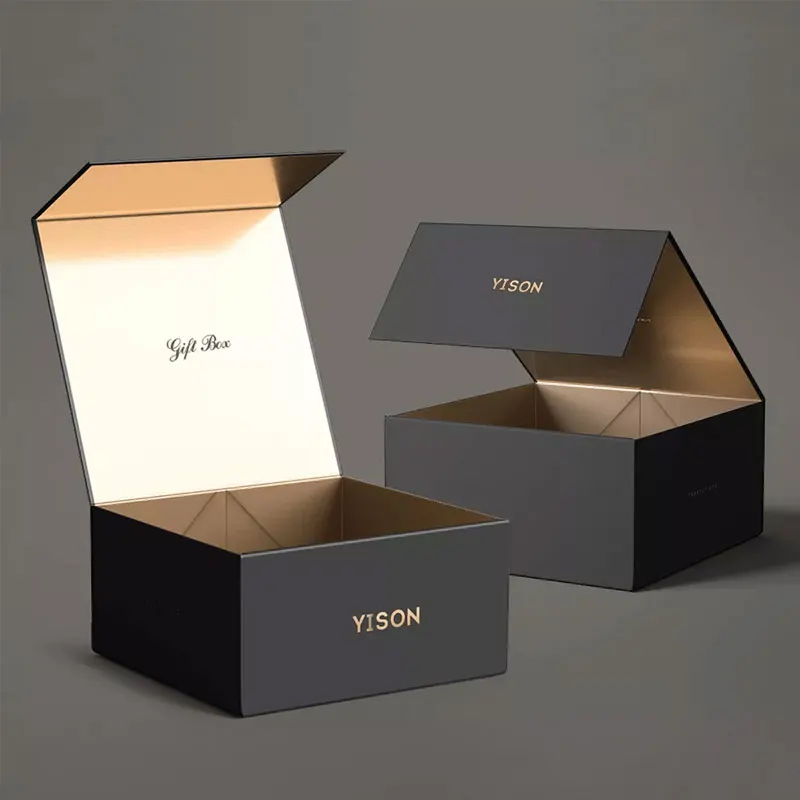 Triangle Perfume Box Luxury Custom Printed Collapsible Rigid Magnetic ...