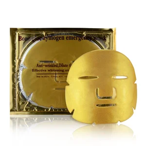 Factory Direct Gold Collagen Crystal Hydration 24K Gold Crystal Facial Mask