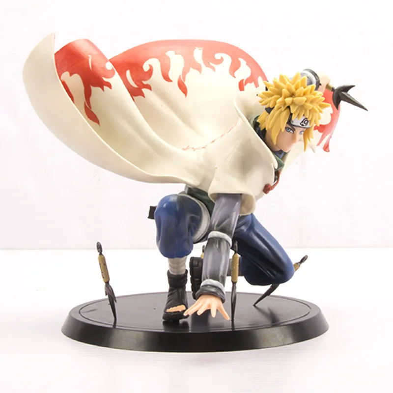 Minato Namikaze Yondaime Hokage Collection japonês de PVC Naruto