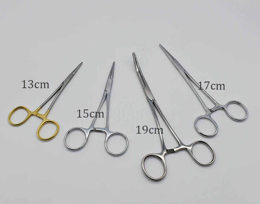 Medical Surgical Instruments Mosquito Hemostat Forceps Locking Tweezers