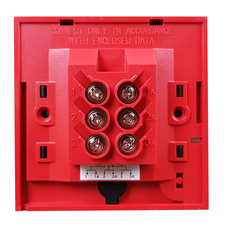 13 Years Factory Fire Alarm System Emergency Break Glass Button with Cover