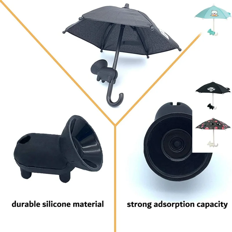 Universal Adjustable Piggy Phone Stand Sun Visor Sun Shade Mini