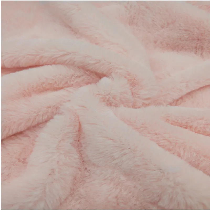 Long Plush Imitation Rabbit Hair Fabric - Versatile & Durable