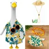 Goose clothing hawaiian-style 4-piece set