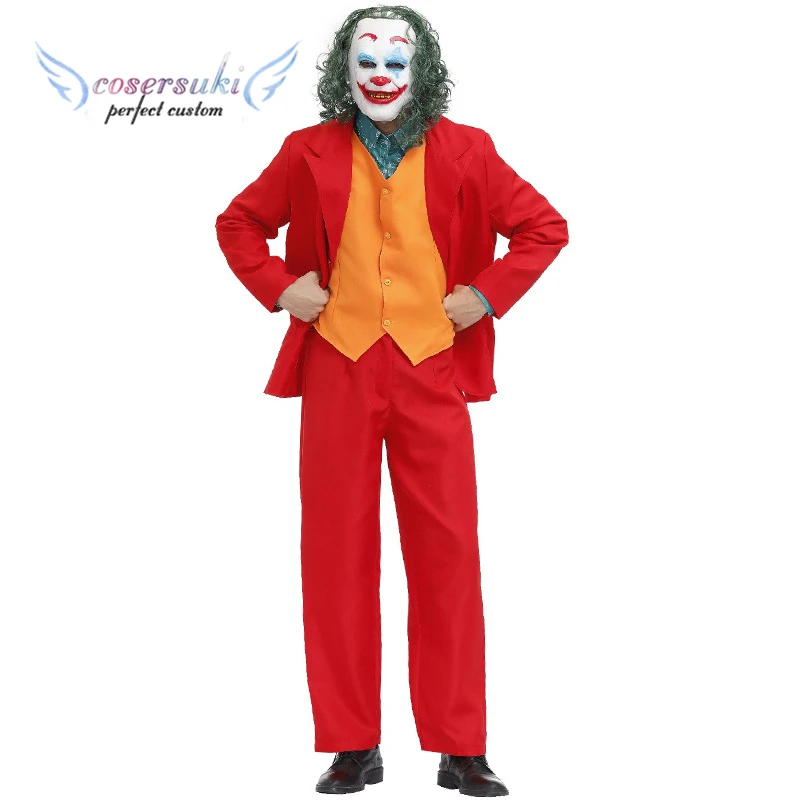 Afhankelijk Promoten elke dag American Movie Cosplay Clown Costume Halloween Costume Joker Personalized  Suit - Buy Halloween Costume,Clown Costume,Movie Costume Product on  Alibaba.com