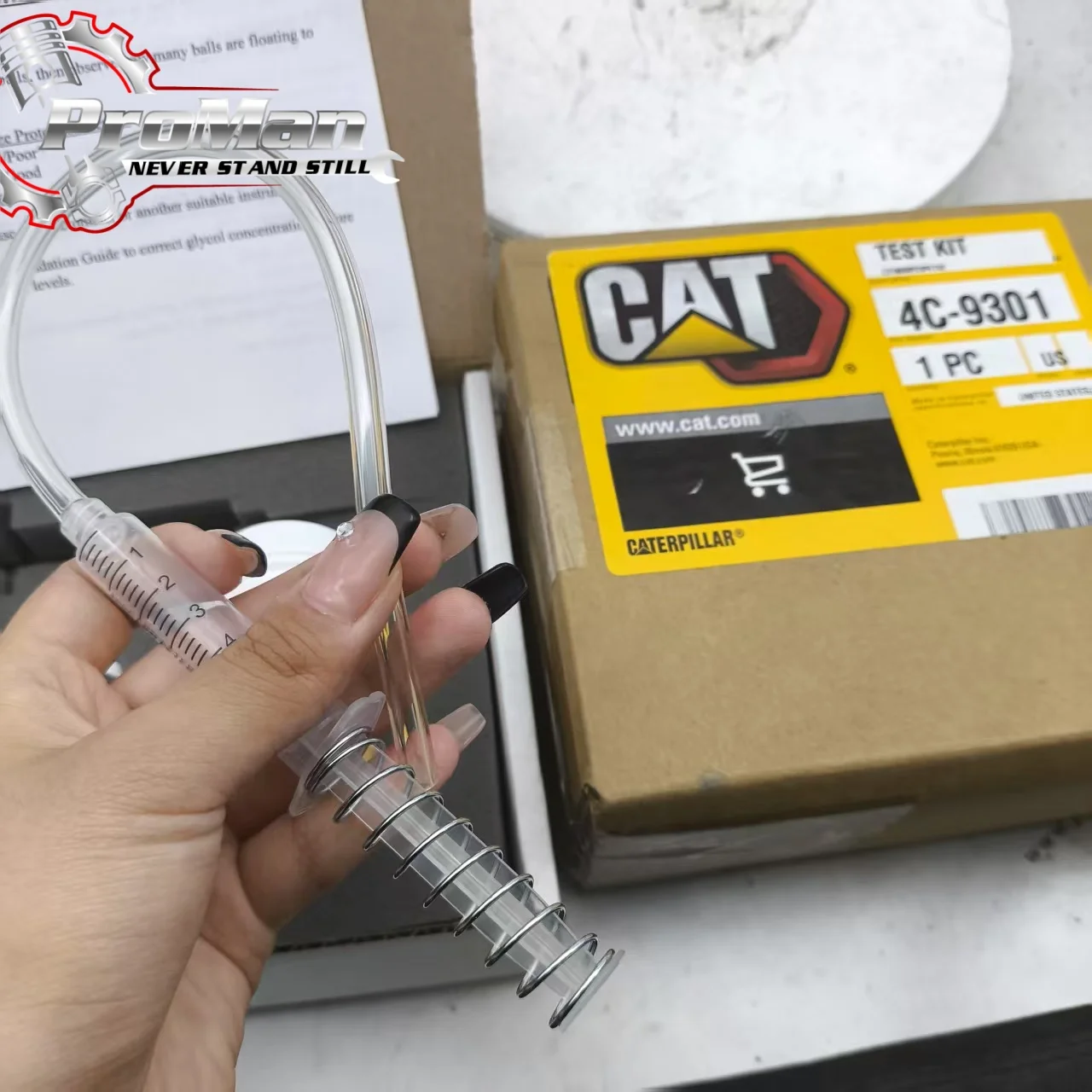 Caterpillar Coolant Test Kit 4C-9301 for 320D, 325D, 330D