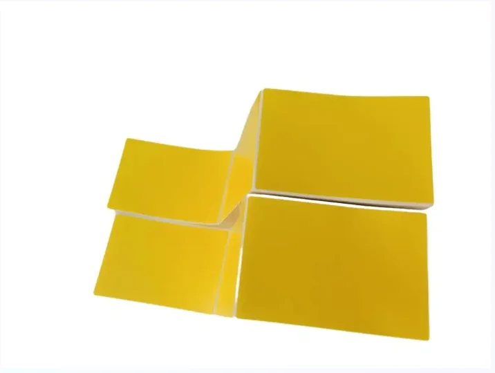 YIKIADA Orange Thermal Labels 3 X 5 Inch Vinyl Self-Adhesive