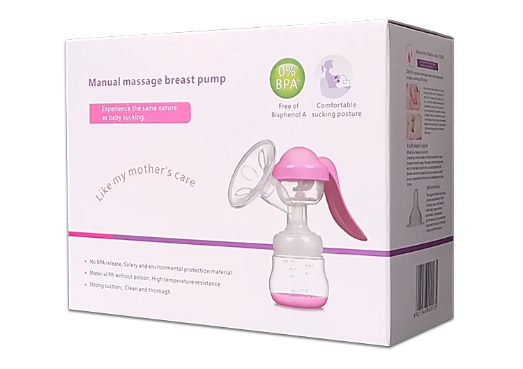 New Hands Breast Pump Portable Silicon Breastfeeding Breast Pump ...