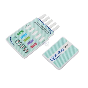 Laboratory Rapid Diagnostic Test Kit 9 panel drug Screen Dip Card CLIA Waived