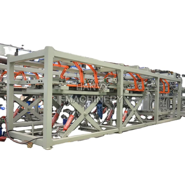 Plywood sorting stacking line