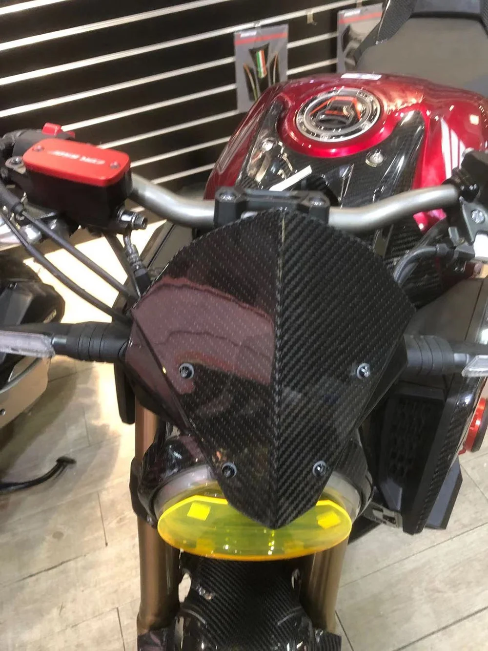 REALZION гонки оптовая продажа обтекатель мотоцикла углеродный топливный бак Крышка корпуса комплект оболочки для Honda CB650R 2019-2020