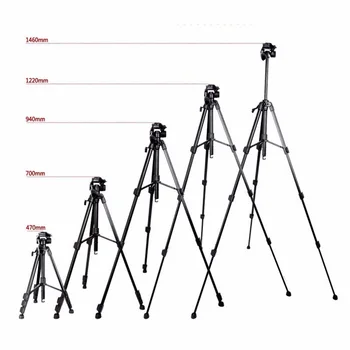 QZSD Q111 Tripods Camera Accessories Professional Portable Video Photo Tripod for DSLR Digital SLR Camera DV Max Loading 3kg detail image