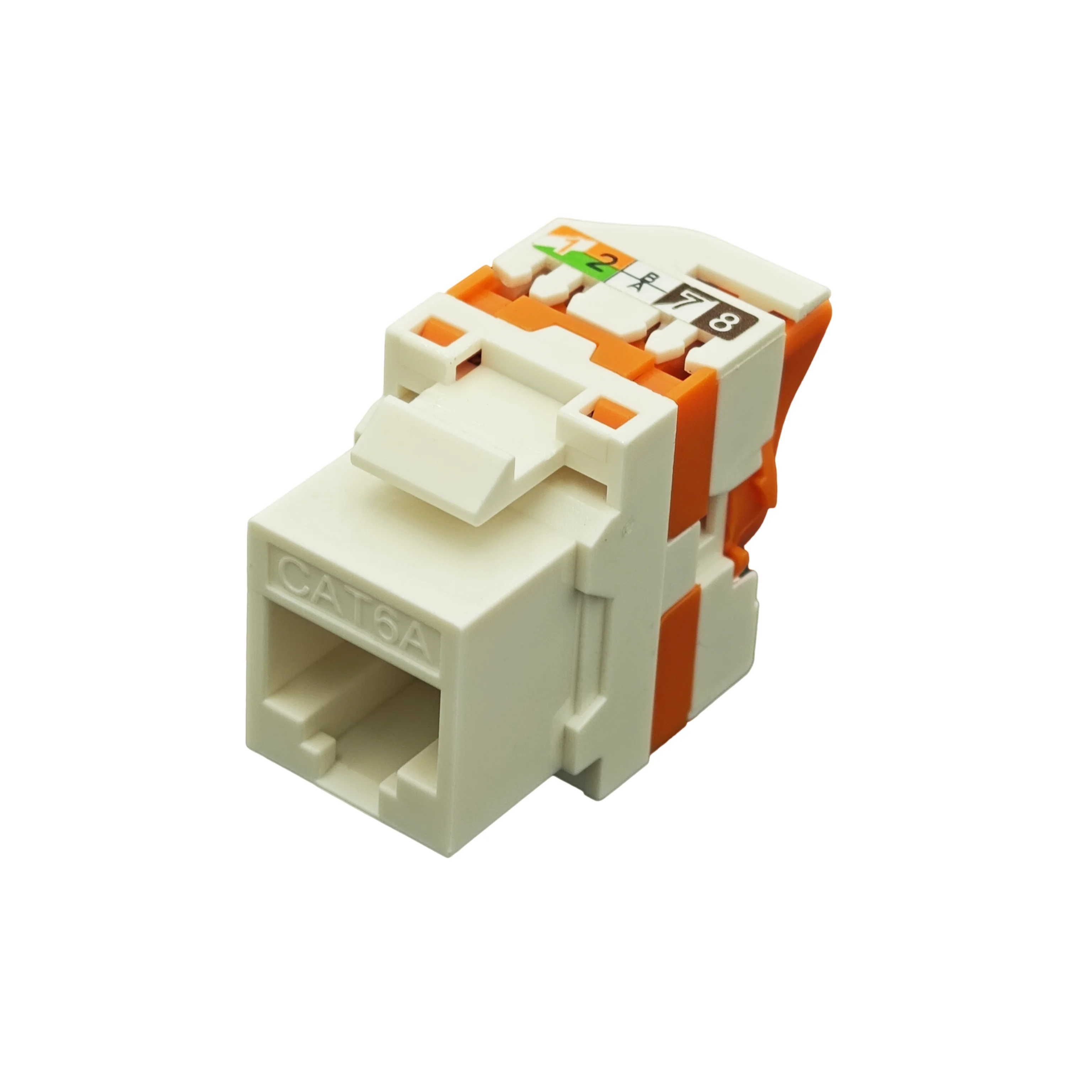 Factory Price  RJ45 Plug 8P8C CAT6A CAT6 UTP Tooless Telecommunication Keystone Jack