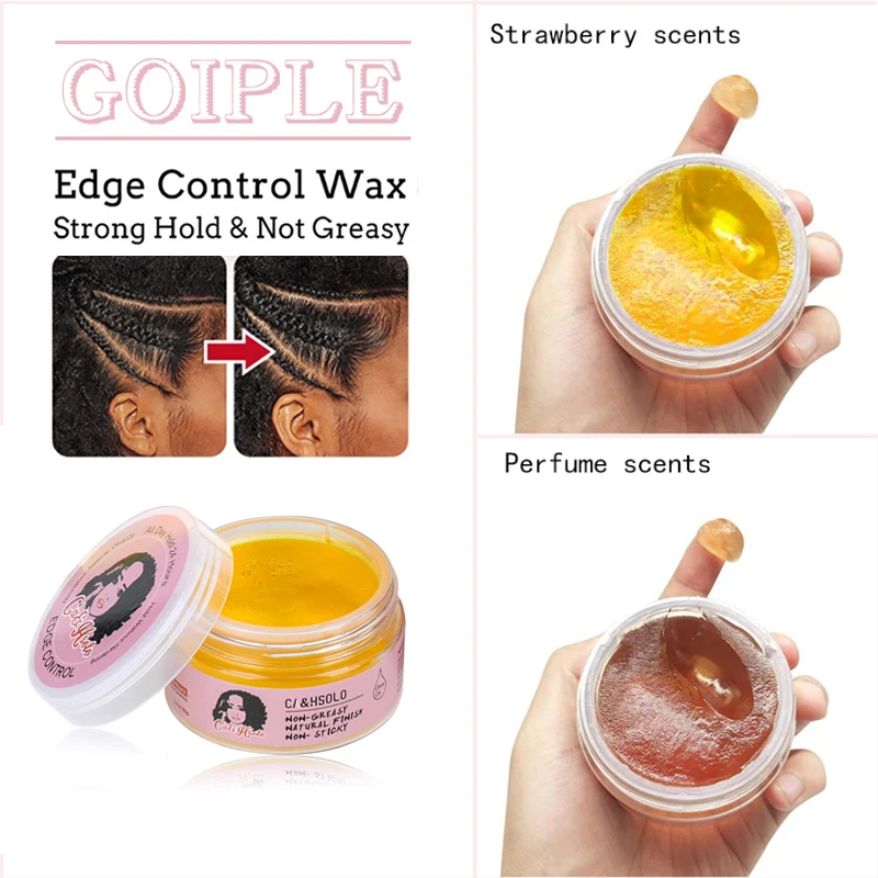 Wholesale Hair Wax Pomades For 4c Hair Extreme Hold Waterproof Matte Styling Gel Private Label